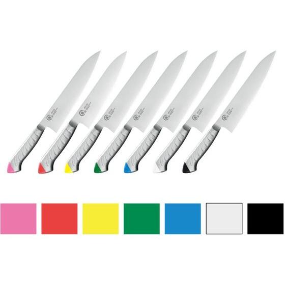 【お取り寄せ】下村 龍治 ステンカラー 牛刀 レッド 300RYS-17R 牛刀包丁 専門包丁 ナイ...