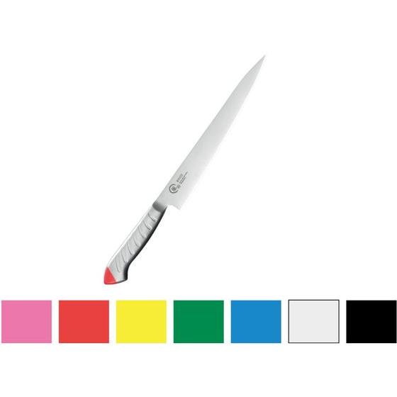 【お取り寄せ】下村 龍治 ステンカラー 筋引 レッド 270RYS-23R 筋引包丁 専門包丁 ナイ...