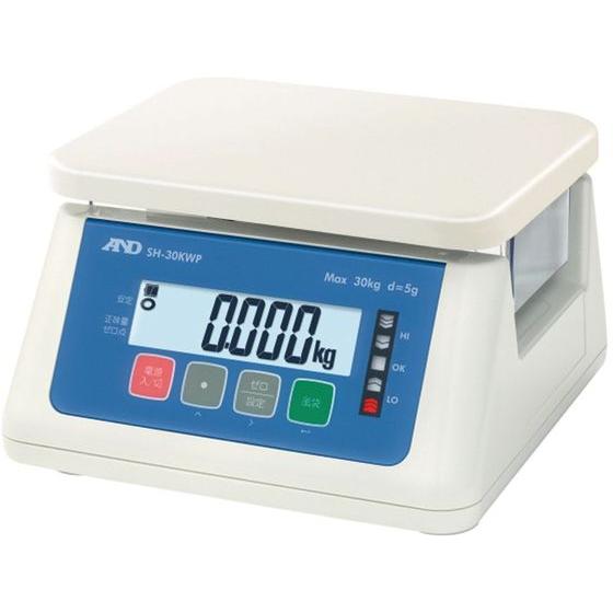 【お取り寄せ】エー・アンド・デイ 防水型デジタル秤 30kg SH-30KAWP 計量ツール はかり...