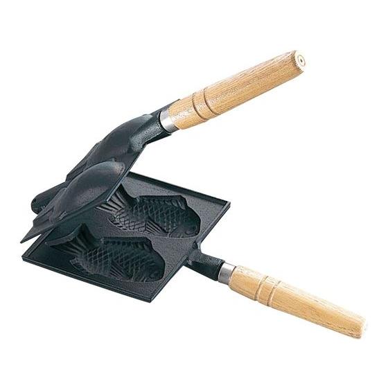 【お取り寄せ】たい焼器 鉄鋳物 祭事用ファーストフードマシーン 厨房設備 調理機械 厨房 キッチン