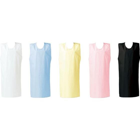 【お取り寄せ】ワコウ ウルトラドライエプロン ノースリーブ・ゴム E1203-3G クリーム エプロ...