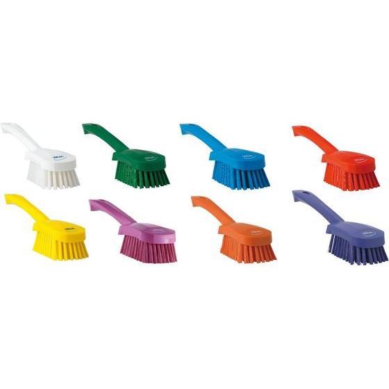 【お取り寄せ】キョーワクリーン ヴァイカン ショートハンドルブラシ ハード 4192R(レッド) タ...