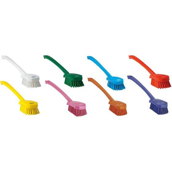 【お取り寄せ】キョーワクリーン ヴァイカン ロングハンドルブラシ ハード 4186R(レッド) タワ...