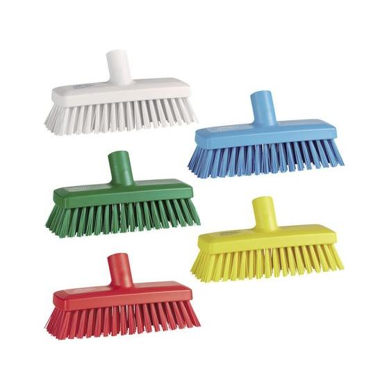 【お取り寄せ】キョーワクリーン ヴァイカン コンパクトデッキブラシ 7042R デッキブラシ ブラシ...