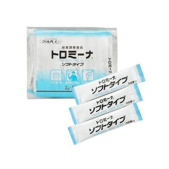 【お取り寄せ】ウエルハーモニー トロミーナ ソフトタイプ 2g×50本 介護食 介助 