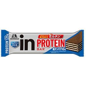 森永製菓 inバー プロテイン ウェファーバニラ 37g バランス栄養食品 栄養補助食品 栄養ドリンク 健康食品