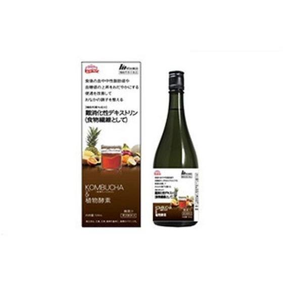 明治薬品 KOMBUCHA&amp;植物酵素 720mL  サプリメント 栄養補助 健康食品