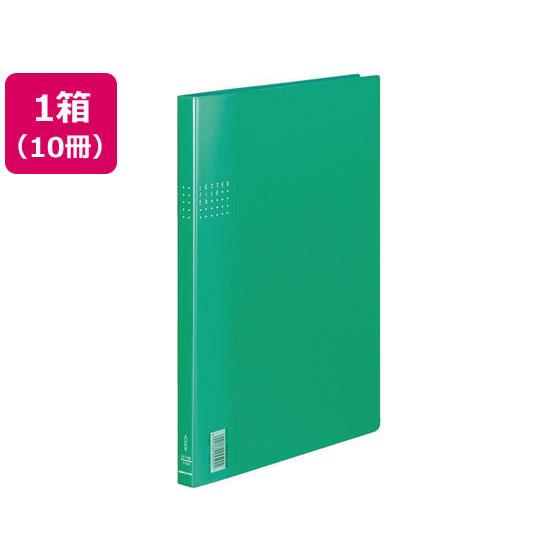 コクヨ レターファイルEX A4タテ とじ厚12mm 緑 10冊 フ-510G Ａ４ レターファイル...