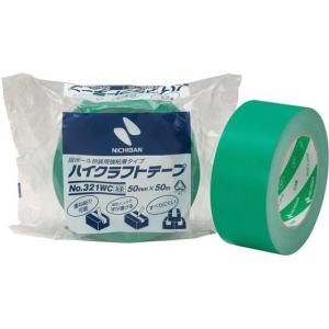 ニチバン/ハイクラフトテープ No.321 50mm×50m 緑/321WC3-50