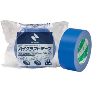 ニチバン/ハイクラフトテープ No.321 50mm×50m 青/321WC4-50