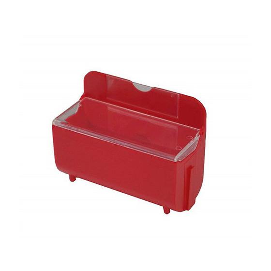 【お取り寄せ】ナビス 連結式個人ケース レッド(フタ付き) 与薬カート カート ワゴン 医療用運搬 ...