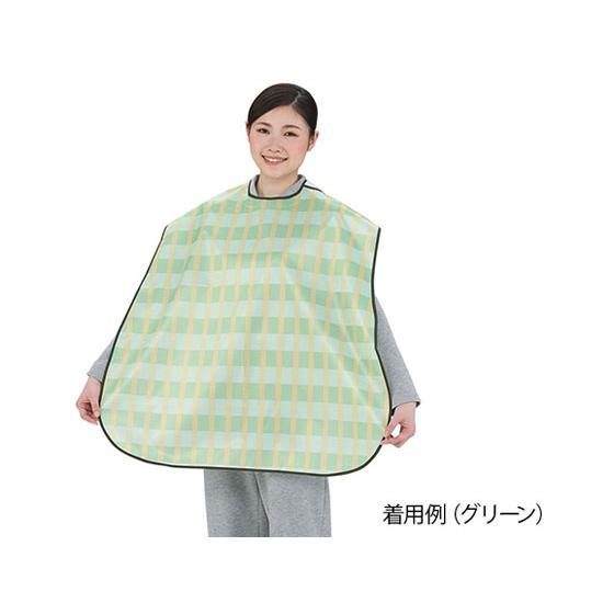 竹虎 ソフラピレン(R)エプロン ボーダーチェック ブルー 102302