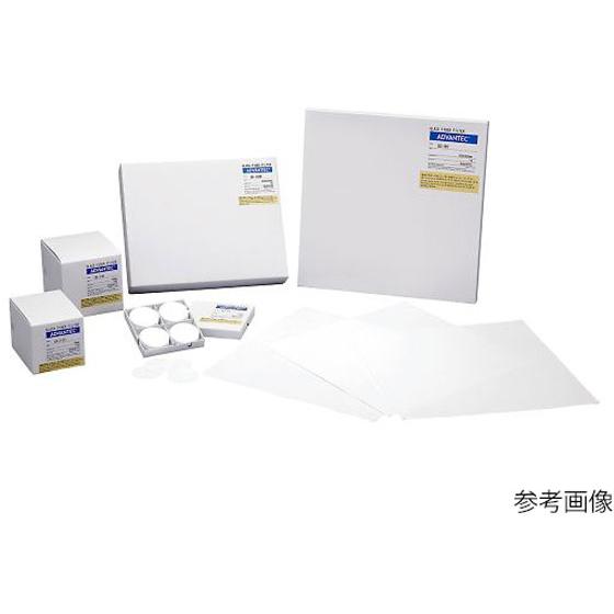 【お取り寄せ】ADVANTEC ガラス濾紙 GB-100R 50枚入 36323203 濾紙 フィル...