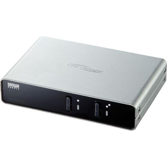 【お取り寄せ】サンワサプライ パソコン自動切替器(2:1) SW-KVM2LUN2 切替機 分配器 ...