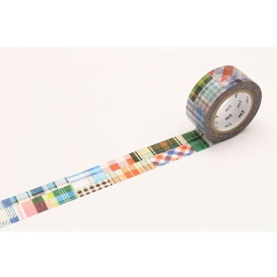 【お取り寄せ】カモ井 mt ex パッチワーク MTEX1P63R デコレーション用マスキングテープ...