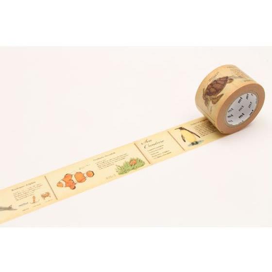 【お取り寄せ】カモ井 mt ex 図鑑・海洋生物 MTEX1P70R デコレーション用マスキングテー...