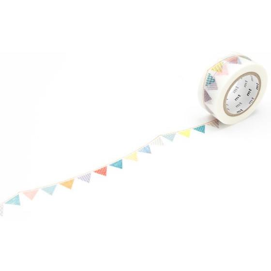 カモ井 mt ex フラッグ MTEX1P82R デコレーション用マスキングテープ デコレーショング...