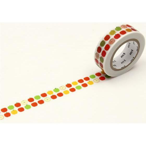 【お取り寄せ】カモ井 mt ex アップル・パターン MTEX1P154R デコレーション用マスキン...