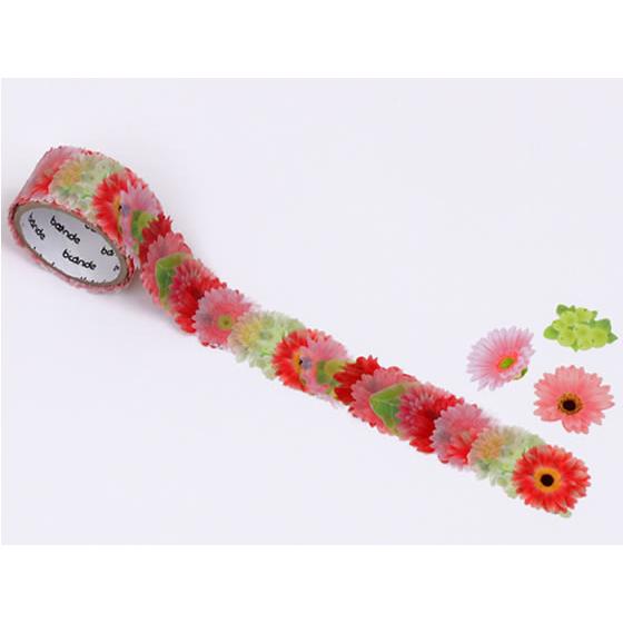 【お取り寄せ】bande マスキングロールステッカー ガーベラブーケ BDA623 デコレーション用...