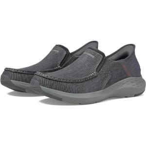 (取寄) スケッチャーズ スニーカー メンズ スリップインズ パーソン - ドゥ・ヴィット SKECHERS men Slip-Ins: Parson - Dewitt Charcoal