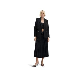 P最大16倍5/25限定 (取寄) マンゴ レディース ロング スカート MANGO women MANGO Long Skirt Black 1｜jetrag