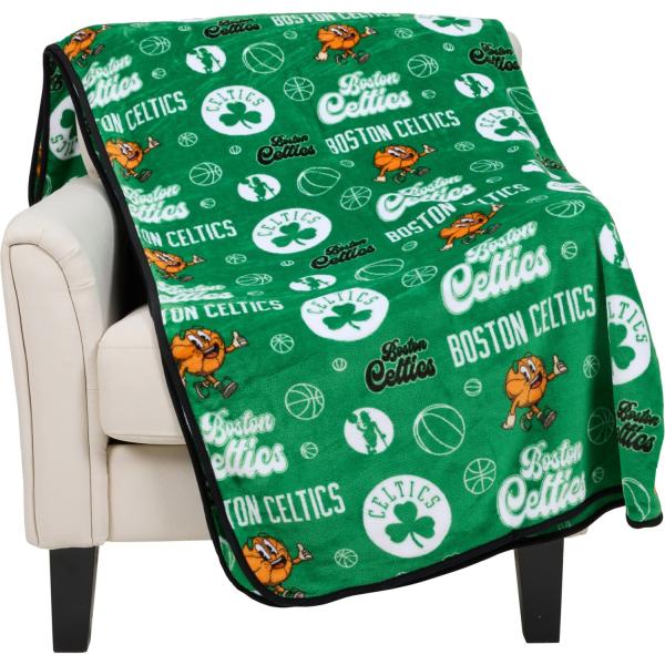 (取寄) ボストン ケルティックス レトロ マスコット ロイヤル プラッシュ スロー