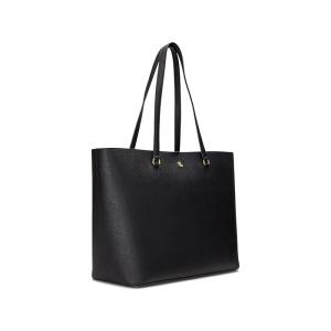 (取寄) ローレン ラルフローレン レディース クロスハッチ レザー ラージ カーリー Tote