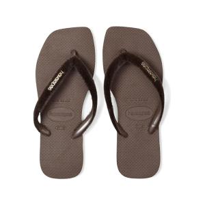 (取寄) ハワイアナス レディース スリム スクエア プラッシュ サンダル Havaianas Sl...