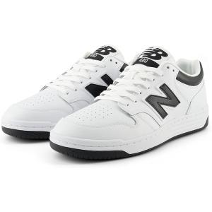 P最大16倍5/25限定 (取寄) ニューバランス スニーカー クラシックス BB480L v1 シューズ 靴 New Balance Classics BB480L v1 White/Black 1｜jetrag