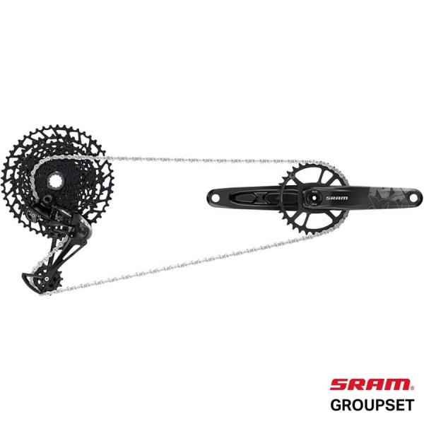 (取寄) スラム NX イーグル ダブ グループセット SRAM NX Eagle DUB Grou...