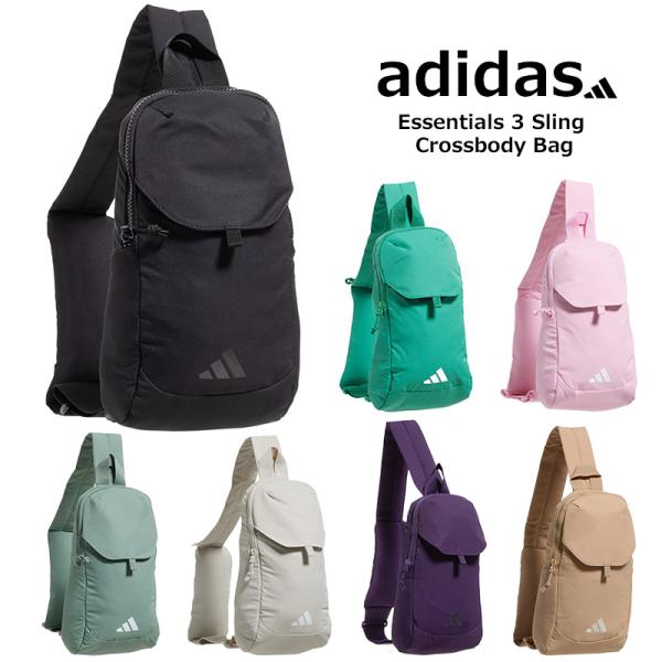 アディダス ショルダーバッグ エッセンシャル 3 スリングバッグ ワンショルダーバッグ メンズ レデ...