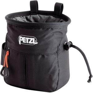 (取寄) ペツル サカポーチ チョーク バッグ Petzl Sakapoche Chalk Bag Black｜jetrag