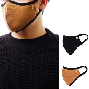 カーハート マスク メンズ レディース 洗える 布マスク ブランド フェイスマスク コットン 海外限定 Carhartt Cotton Blend Ear Loop Face Mask｜jetrag