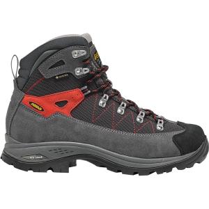 (取寄) アゾロ レディース ファインダ GV ハイキング ブーツ - ウィメンズ Asolo women Finder GV Hiking Boot - Women's Grey/Gunmetal/Poppy Red｜jetrag