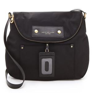 (お取り寄せ)Marc by Marc Jacobs マークバイマークジェイコブス Preppy Nylon Sasha Bag プレッピー ナイロン サシャ バッグ Black