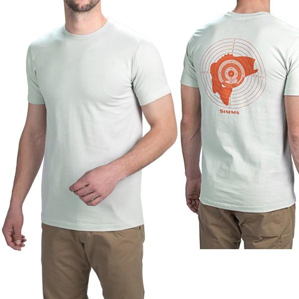 シムス Tシャツ ロゴT メンズ バス ハンター 半袖Tシャツ SIMMS Bass Hunter ...