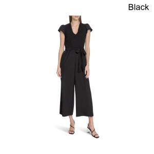 (取寄) カルバン・クライン スモックドコミュータージャンプスーツ calvin klein Smocked Commuter Jumpsuit