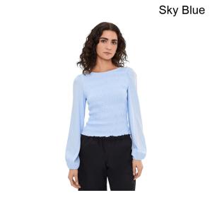 (取寄) メイドウェル スモックボートネックトップ madewell Smocked Boatneck Top