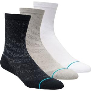 (取寄) スタンス ラン ライト クルー ソック 3-パック Stance Run Light Crew Sock