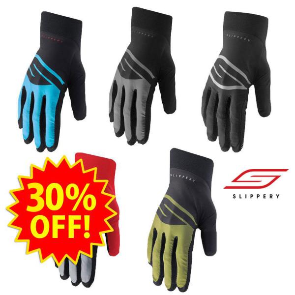 30%OFF!!送料無料! slippery スリッパリー フレックスライトブラックグローブ