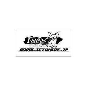 40%off FENNEC(フェネック) フェネック／ジェットウェーブ ダイカットデカール 14cmX30cm｜jetwave