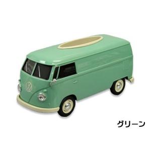 VWバス ティッシュボックス GREEN｜jeugiabasic