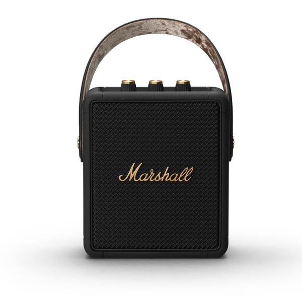 Marshall STOCKWELL2 Black &amp; Brass Bluetoothスピーカー 国...