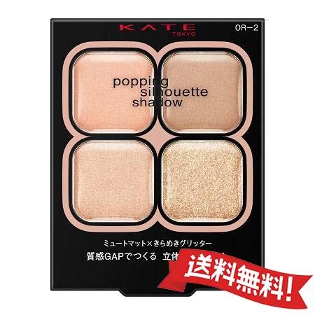 【定形外郵便送料無料】カネボウ KATE ケイト ポッピングシルエットシャドウ OR-2（アイシャド...