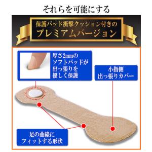 外反母趾対策 テーピング ガイハン出っ張りサポ...の詳細画像5