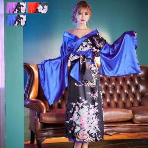 着物ドレス 浴衣 ドレス 大人 着物 和風 花魁...の商品画像