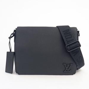 【返品OK】【新品同様】ルイ ヴィトン テイクオフメッセンジャー LVアエログラム M57080 メンズ 【ショルダーバッグ】