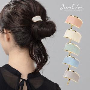 ポニーフック ヘアカフ ヘアアクセサリー まとめ髪 ラメ