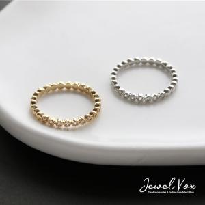 リング アクセ ニッケルフリー キュービックジルコニア 指輪 レディース 女性 金属アレルギー対応 重ね着け 40代