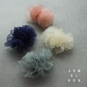 Jewel VOX コサージュ ブローチ フェザー 羽 オーストリッチ